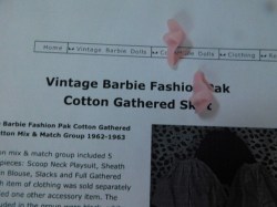 PINK GATHERED SKIRT SHOES
